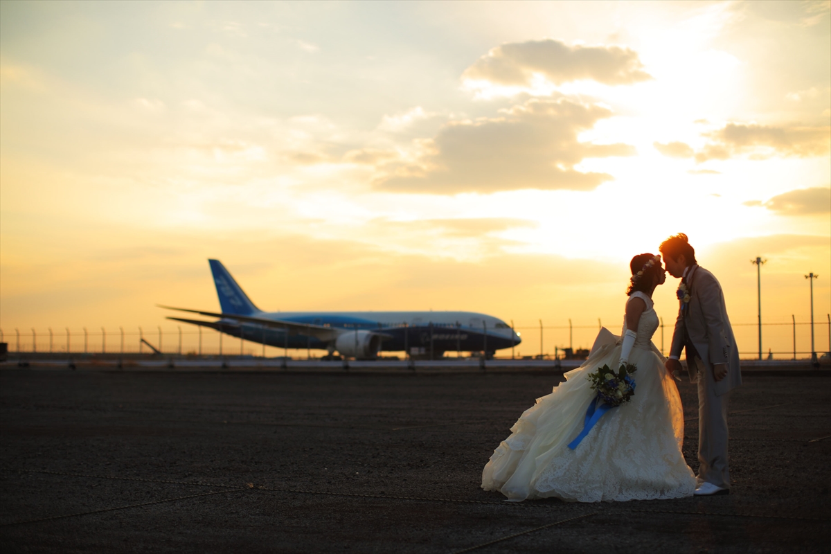 飛行機駐機場