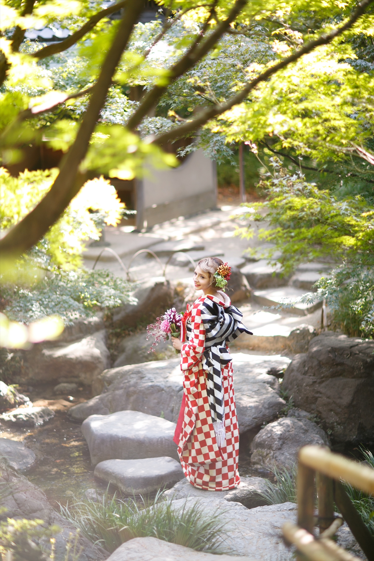 木漏れ日が美しい風景