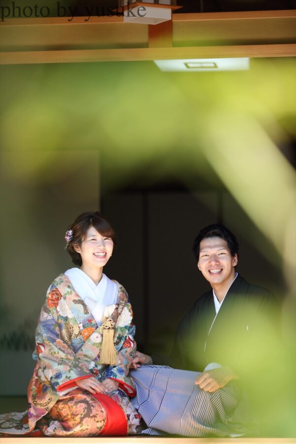 ご自宅結婚写真