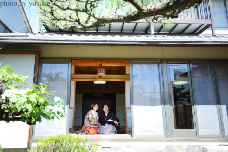 ご自宅結婚写真