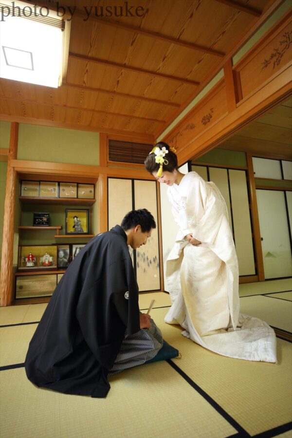 ご自宅結婚写真～ファーストミート～