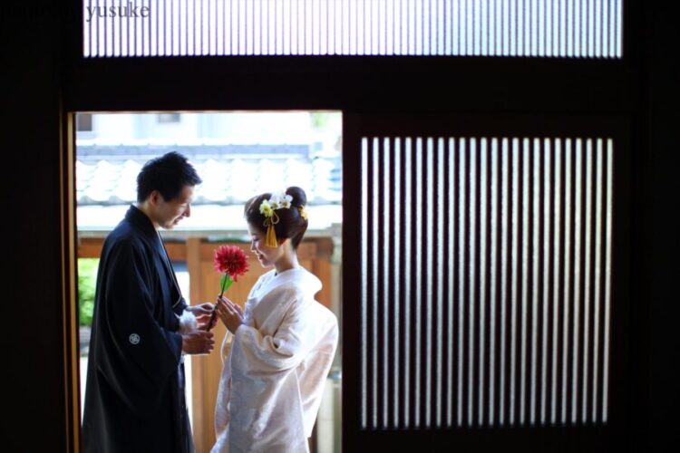 ご自宅結婚写真