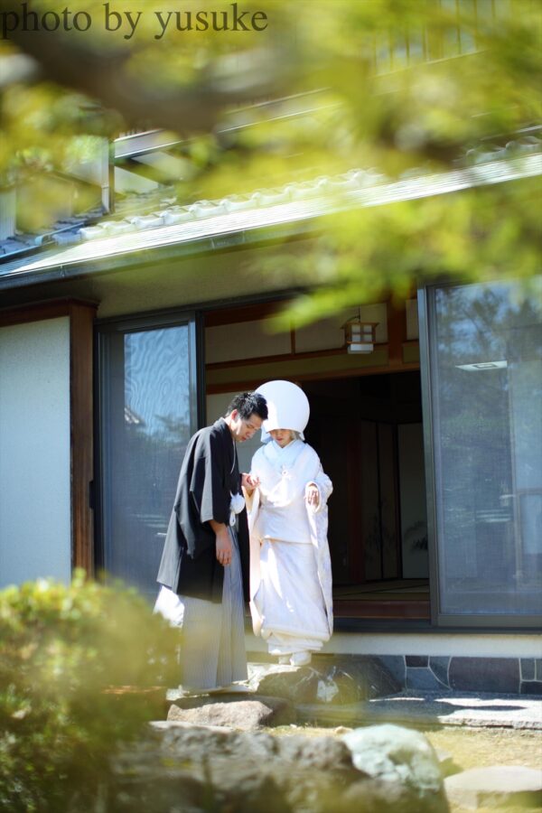 ご自宅結婚写真