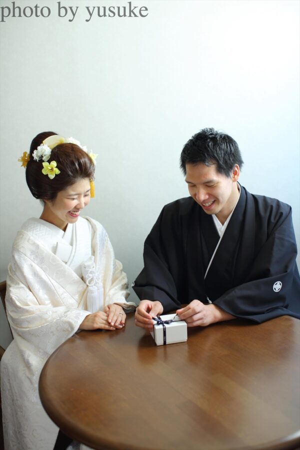 ご自宅結婚写真